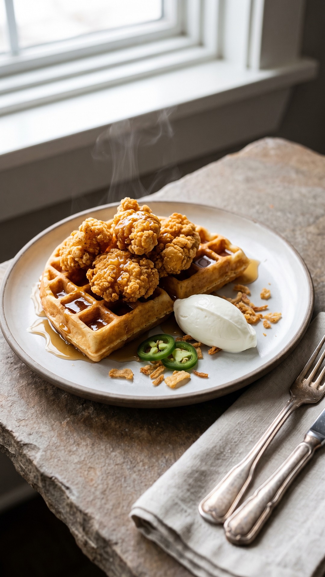 Waffles & Popcorn